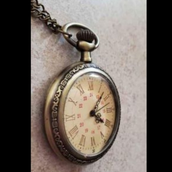 Beautiful Roman Numeral open face pocket watch - Picture 2 of 10